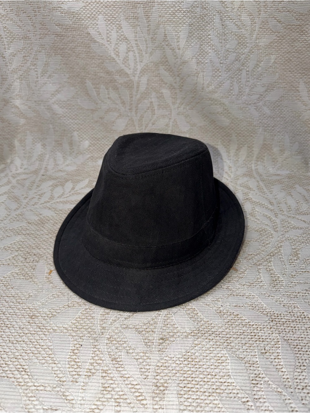 Free Authority 100% Cotton Classic Black Fedora Hat